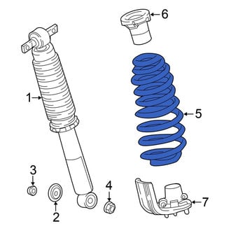 Honda OE - Rear Coil Spring