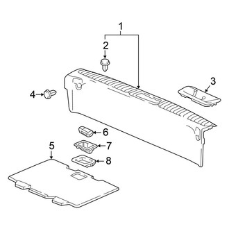 Honda OE - Rear Body & Floor - Interior Trim