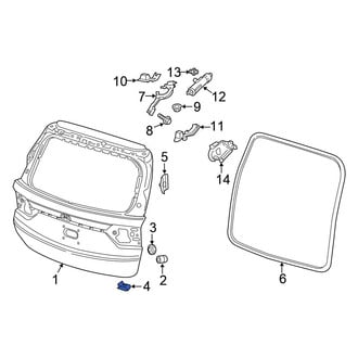 Honda OE - Rear Liftgate Drain Plug