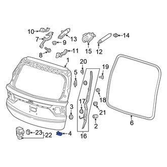 Honda OE - Rear Liftgate Drain Plug