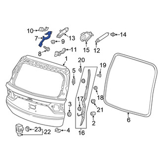 Honda OE - Rear Right Liftgate Hinge