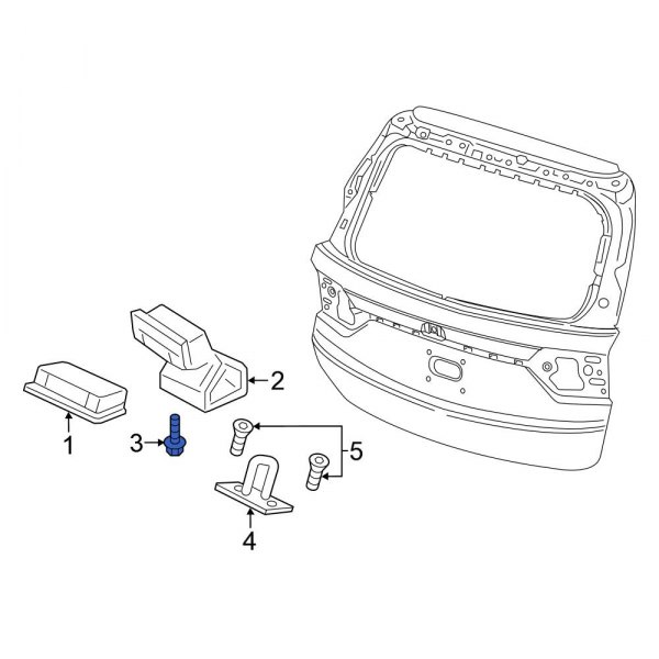 Liftgate Latch Bolt