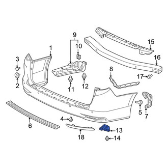Honda OE - Rear Jack Plug Cover