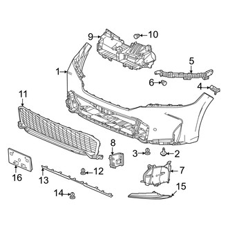 Honda OE - Front Bumper & Grille - Bumper & Components (Bumper Cover & Trim)