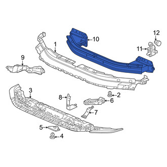 Honda OE - Front Bumper Impact Bar