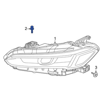Honda OE - Upper Headlight Mounting Bolt