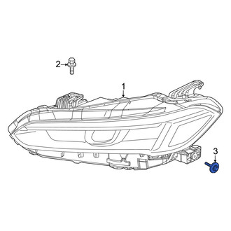 Honda OE - Upper Headlight Mounting Bolt