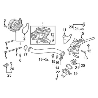 Honda OE - Cooling - Water Pump (Sport)