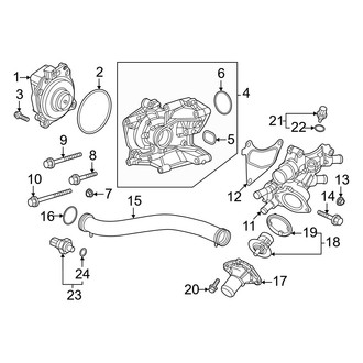 Honda OE - Cooling - Water Pump (Hybrid Sport / Hybrid Sport Touring)