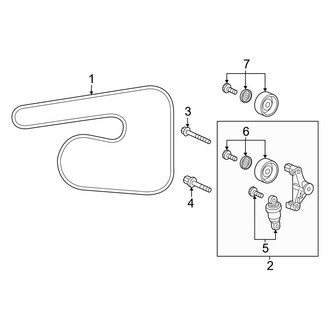 Honda OE - Cooling - Belts & Pulleys