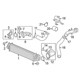 Honda OE - Cooling - Intercooler (Turbocharged 2.0L)