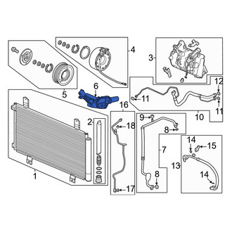 Honda OE - A/C Compressor Bracket