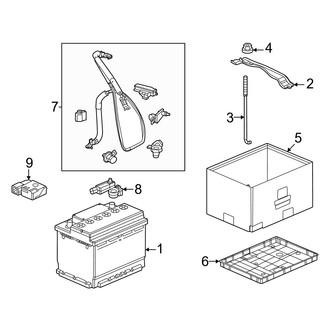 Honda OE - Electrical - Battery (Sport)