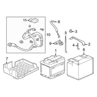 Honda OE - Electrical - Battery (Type R)