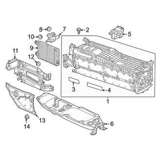 Honda OE - Electrical - Battery (High Voltage), (Hybrid Sport / Hybrid Sport Touring)