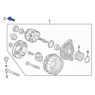 Honda OE - Upper A/C Compressor Bolt