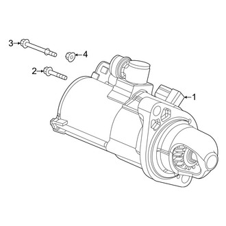 Honda OE - Electrical - Starter (Hatchback)