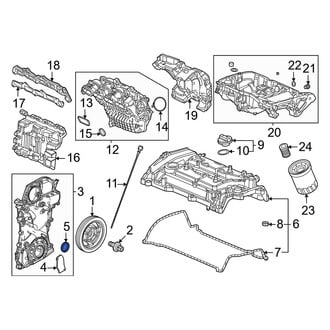 Honda OE - Rear Engine Crankshaft Seal