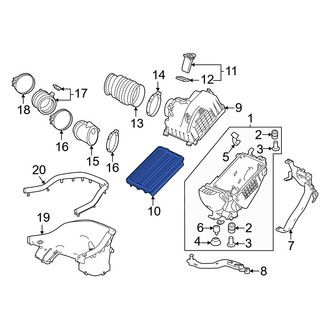 Honda OE - Engine Air Filter