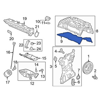 Honda OE - Engine Valve Cover Gasket