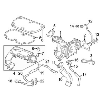 Honda OE - Engine / Transaxle - Turbocharger & Components (Type R)