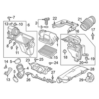 Honda OE - Engine / Transaxle - Air Intake (Hybrid Sport / Hybrid Sport Touring)