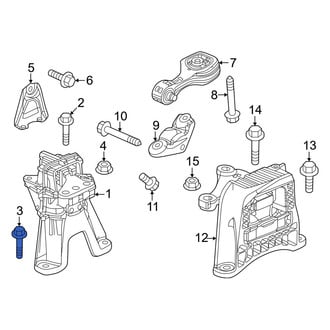 Honda OE - Engine Mount Bolt