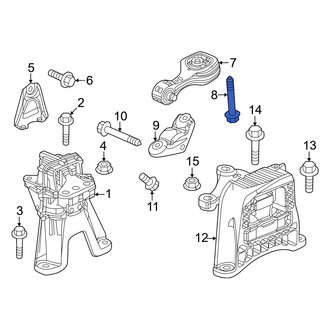 Honda OE - Engine Support Rod Bolt