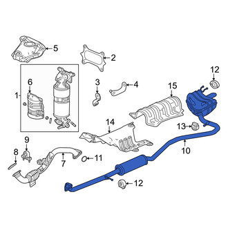Honda OE - Exhaust Muffler
