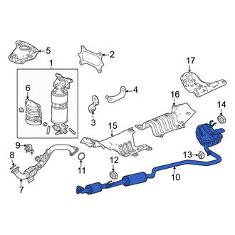 Honda OE - Exhaust Muffler