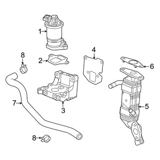 Honda OE - Emission System - EGR System (Sport)