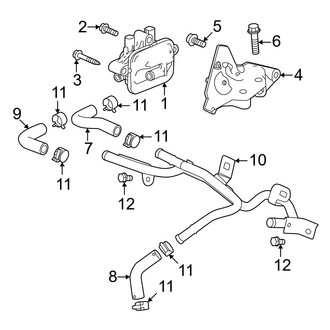 Honda OE - Emission System - Emission Components (Purge Control Valve), (Hybrid Sport / Hybrid Sport Touring)