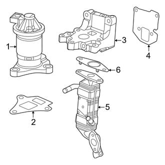 Honda OE - Emission System - EGR System (Hybrid Sport / Hybrid Sport Touring)
