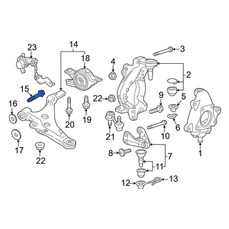Honda OE - Lower Outer Suspension Control Arm Bolt