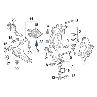Honda OE - Front Suspension Control Arm Bolt
