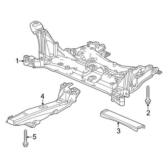 Honda OE - Front Suspension - Suspension Mounting (Hatchback)