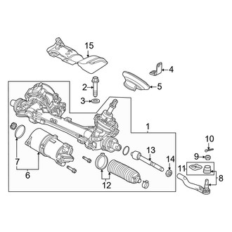 Honda OE - Steering Gear & Linkage (Hatchback)