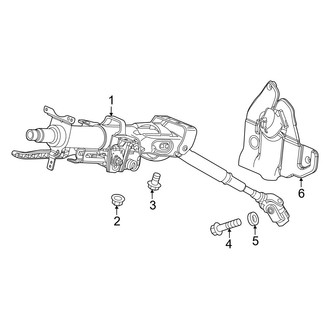 Honda OE - Steering Column Assembly (Hatchback)