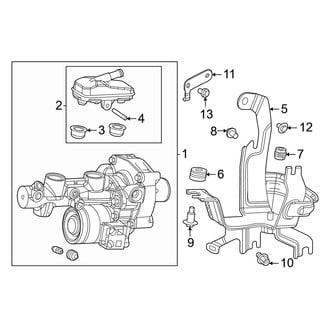 Honda OE - Cowl - Components on Dash Panel (Hybrid Sport / Hybrid Sport Touring)