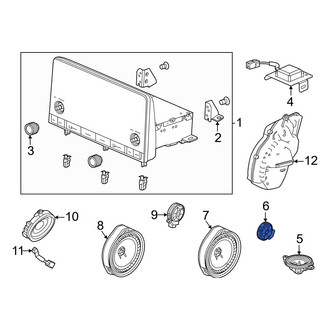 Honda OE - Center Rear Speaker