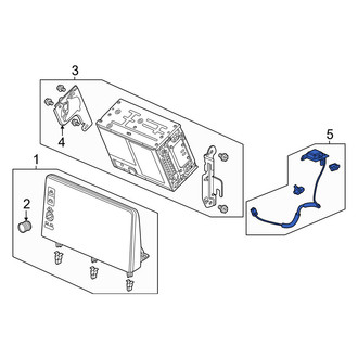 Honda OE - GPS Navigation System Antenna