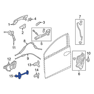 Honda OE - Front Door Check