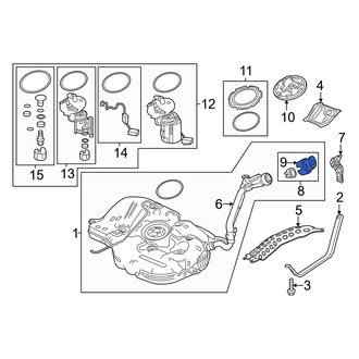Honda OE - Fuel Filler Neck Adapter