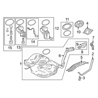 Honda OE - Fuel System Components (Sport)