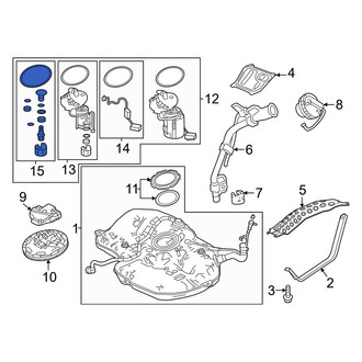 Honda OE - Fuel Injection Pressure Regulator