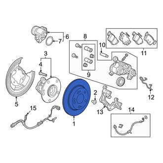 Honda OE - Front Disc Brake Rotor