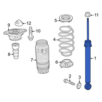 Honda OE - Rear Suspension Shock Absorber