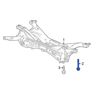 Honda OE - Upper Suspension Crossmember Bolt