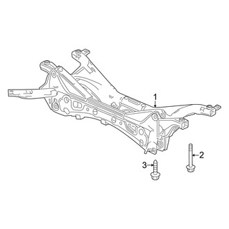Honda OE - Rear Suspension - Suspension Mounting (Hatchback)