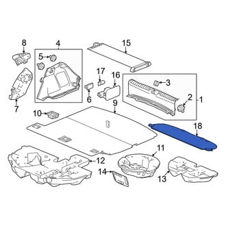 Honda OE - Rear Cargo Cover